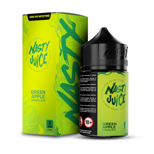 GREEN APE by Nasty Juice 60ml with packaging