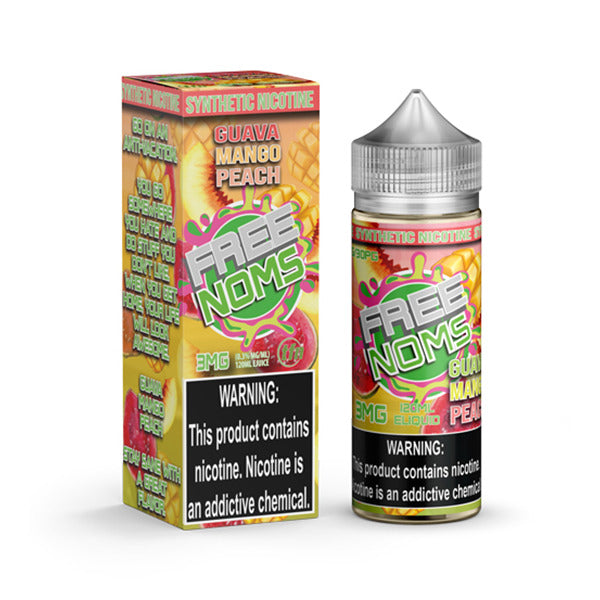 Guava Peach Mango Cream by Freenoms 120ML with Packaging