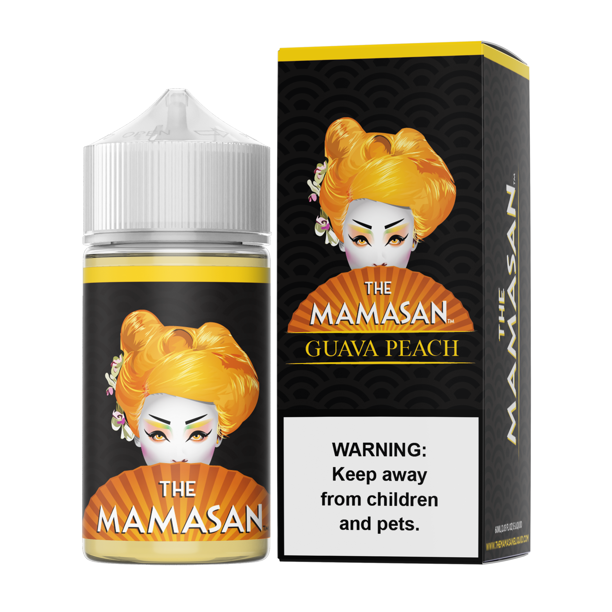 Guava Peach (Guava Pop) by The Mamasan Series | 60mL with packaging