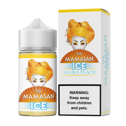 Guava Peach ICE (Guava Pop Ice) by The Mamasan Series 60mL with Packaging