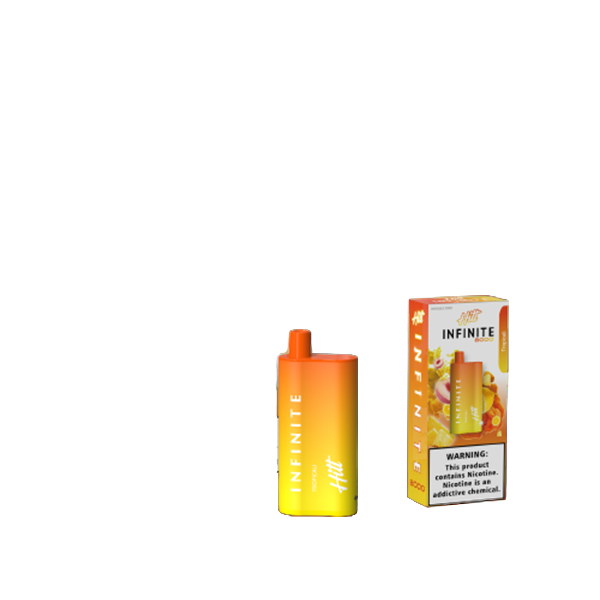 Hitt Infinite Disposable | 8000 Puffs | 20mL | 50mg | Tropicalli with packaging