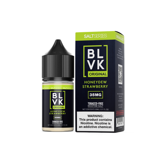 Honeydew Strawberry by BLVK TFN Salt 30mL with packaging