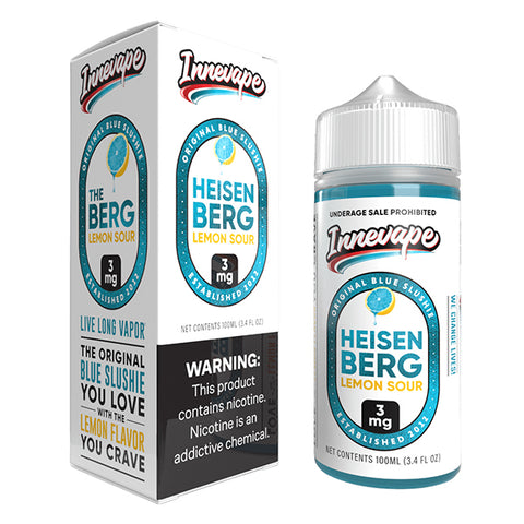 Heisenberg Lemon Sour by Innevape Series E-Liquid 100mL (Freebase) with packaging