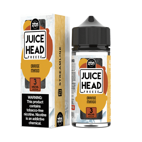 Orange Mango Freeze (ZTN) by Streamline - Juice Head 100mL with packaging