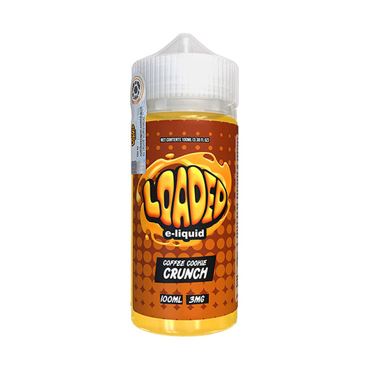 Coffee Cookie Crunch by Loaded Series E-Liquid 100mL (Freebase) bottle