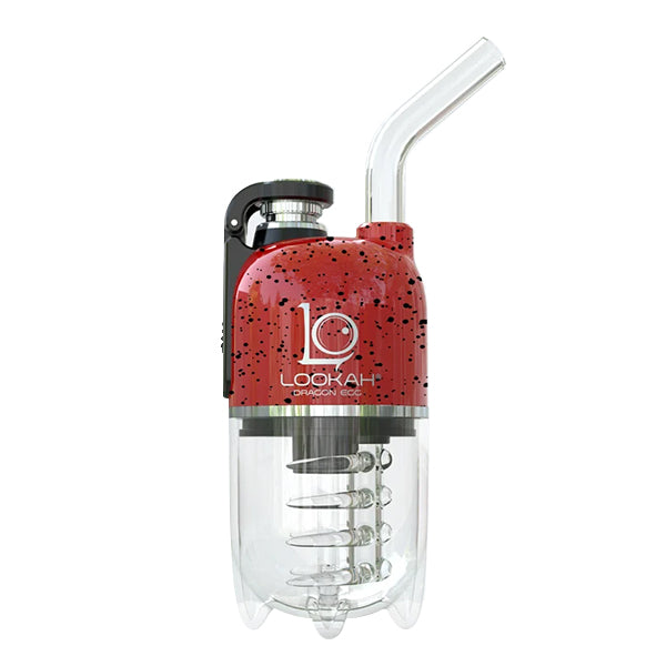 Lookah Dragon Egg Portable Wax Vaporizer (950mAh) | Red Black