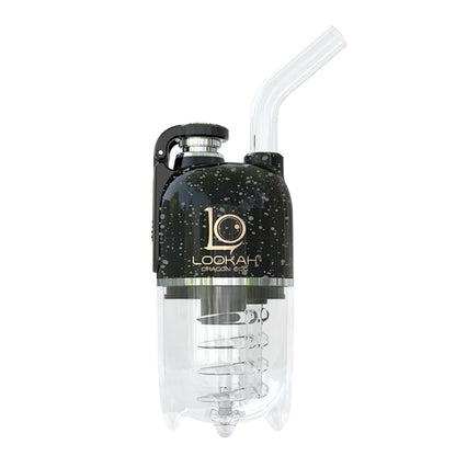 Lookah Dragon Egg Portable Wax Vaporizer (950mAh) | Silver Black