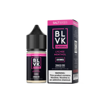 Lychee Menthol by BLVK TFN Salt with packaging