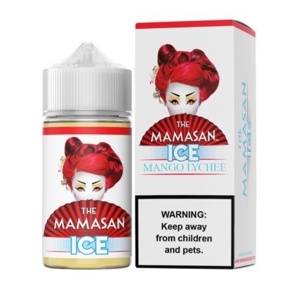 Mango Lychee Ice (Bruce Leechee Ice) by The Mamasan Series 60mL with Packaging