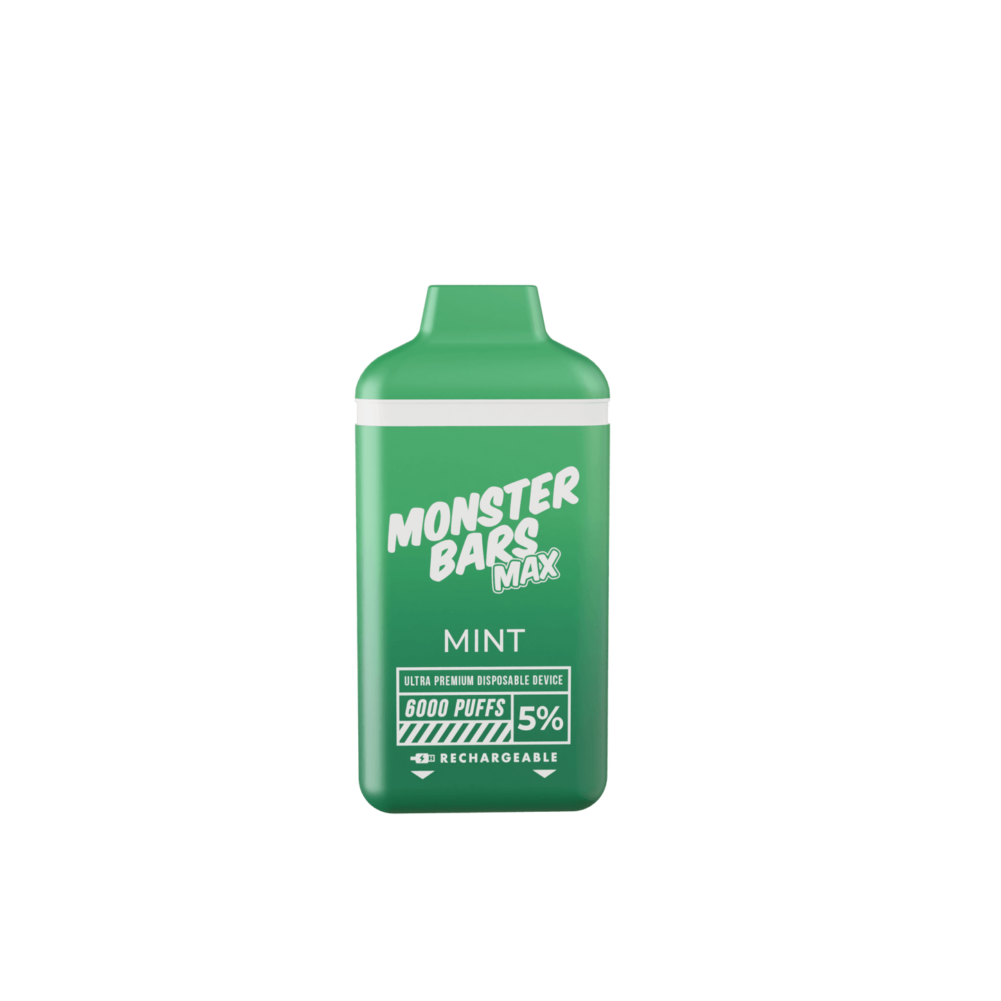 Monster Bars Max Disposable | 6000 Puffs | 12mL mint
