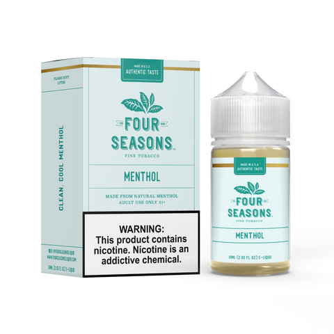Menthol by Four Seasons 60mL with packaging