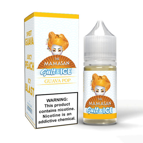 Guava Peach Ice (Guava Peach Ice) by The Mamasan Salt Series | 30mL with Packaging