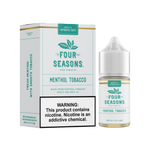 Menthol Tobacco by Four Seasons Free Base Series 30ML with packaging