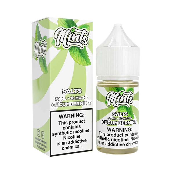 Cucumber Mint by Mints Salts Series 30mL with packaging