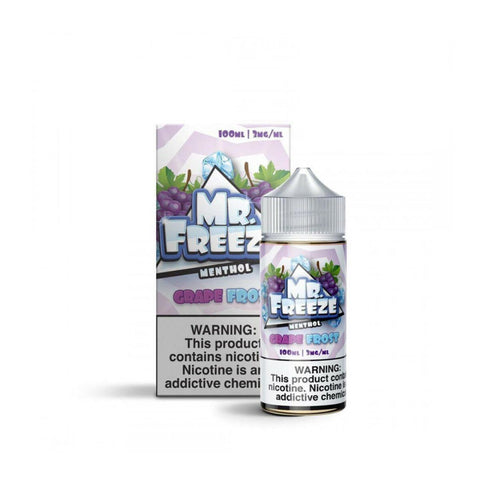 Grape Frost by Mr. Freeze Tobacco-Free Nicotine Series | 100mL with Packaging