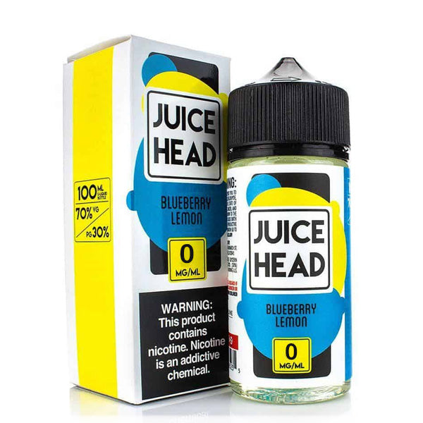 Blueberry Lemon by Juice Head Series E-Liquid 100mL (Freebase) with packaging