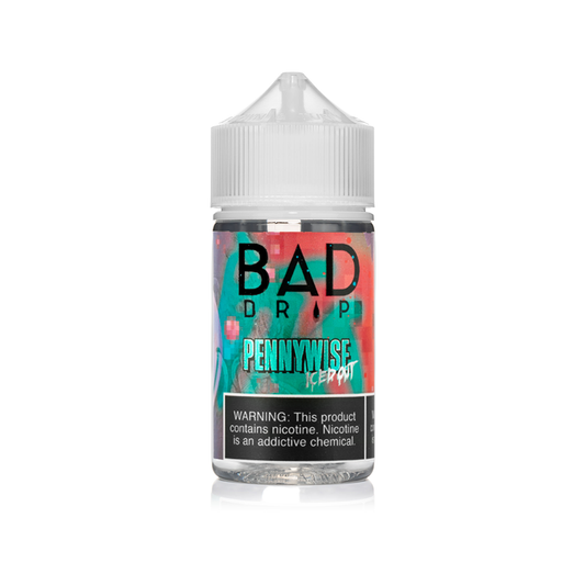 Pennywise Iced Out by Bad Drip Series E-Liquid 60mL (Freebase)