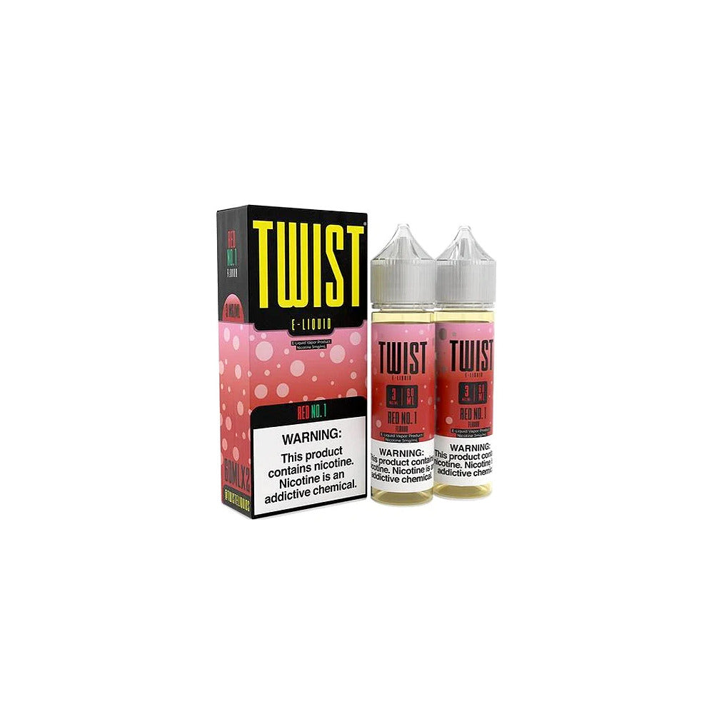 Red No. 1 (Watermelon Madness) by Twist E-Liquids 120ml with packaging