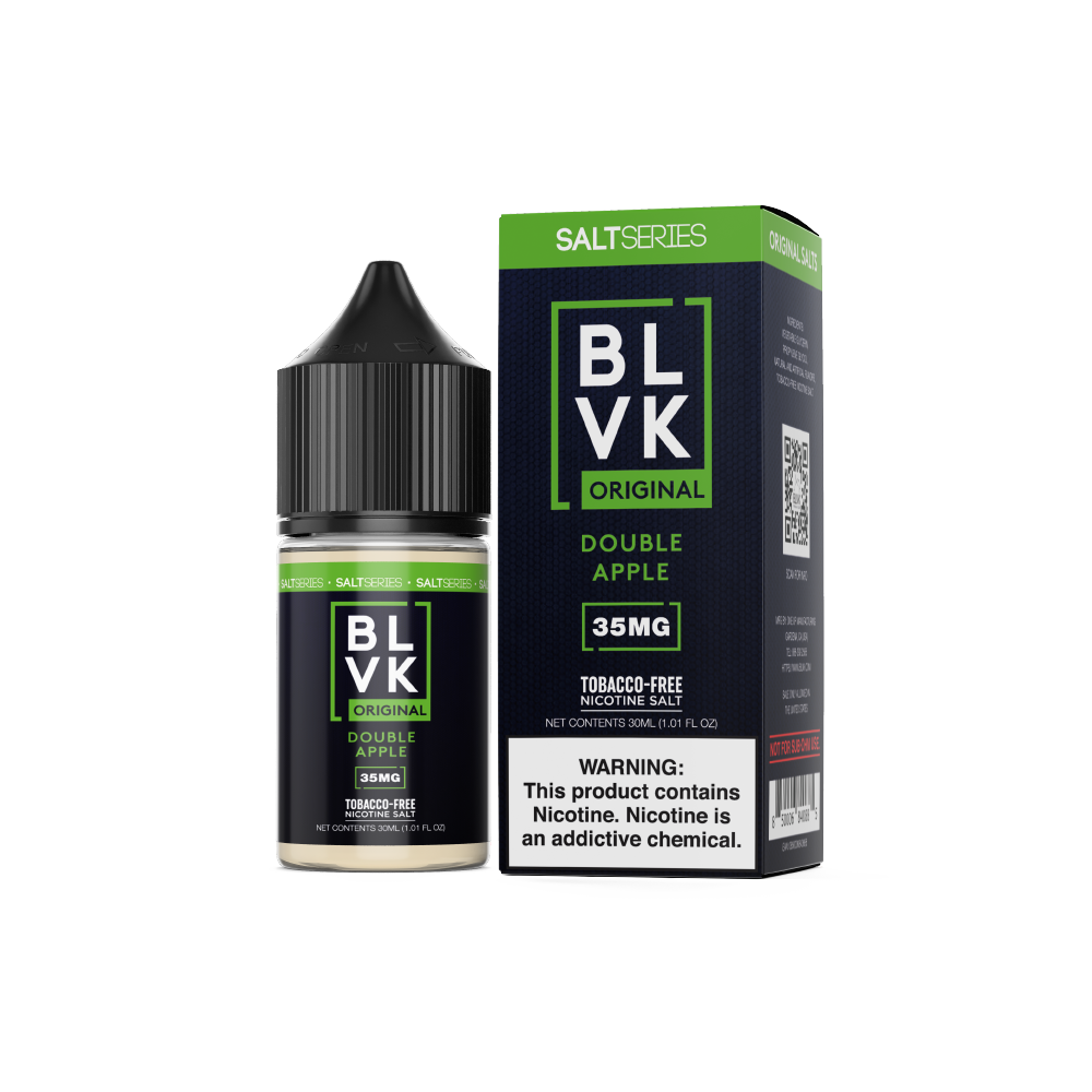 Double Apple by BLVK TFN Salt 30mL with packaging