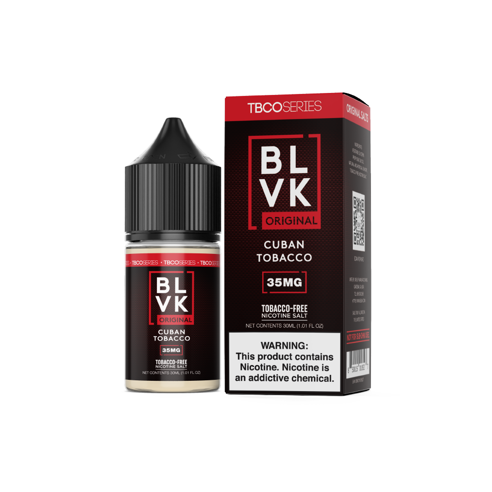 Bold Tobacco by BLVK TFN Salt 30mL with packaging