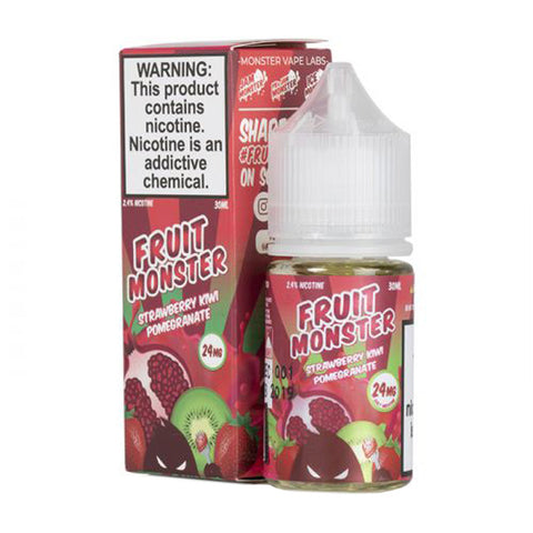 Strawberry Kiwi Pomegranate by Jam Monster Salt Series 30mL with packaging
