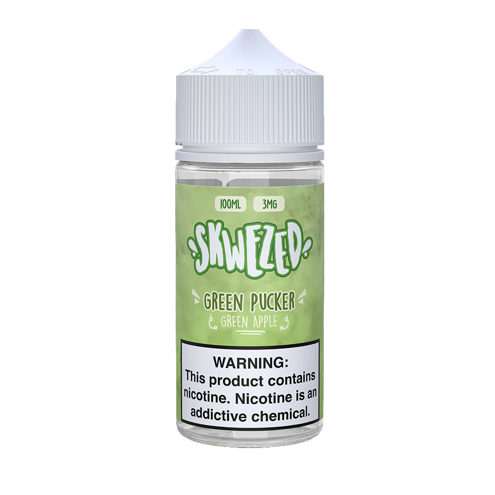 Green Pucker (Green Apple) by Skwezed 100ml bottle