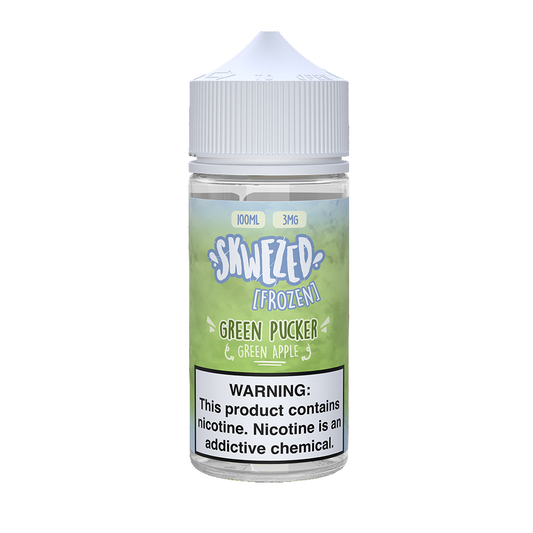 Frozen Green Pucker (Green Apple Ice) by Skwezed 100ml bottle