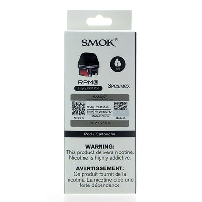 SMOK RPM 2 Replacement Pods (3-Pack) with Packaging