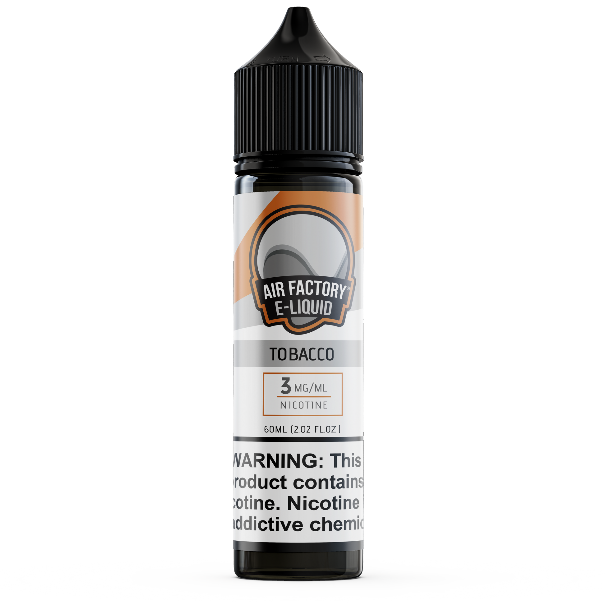 Tobacco by Air Factory E-Liquid 60ml  bottle