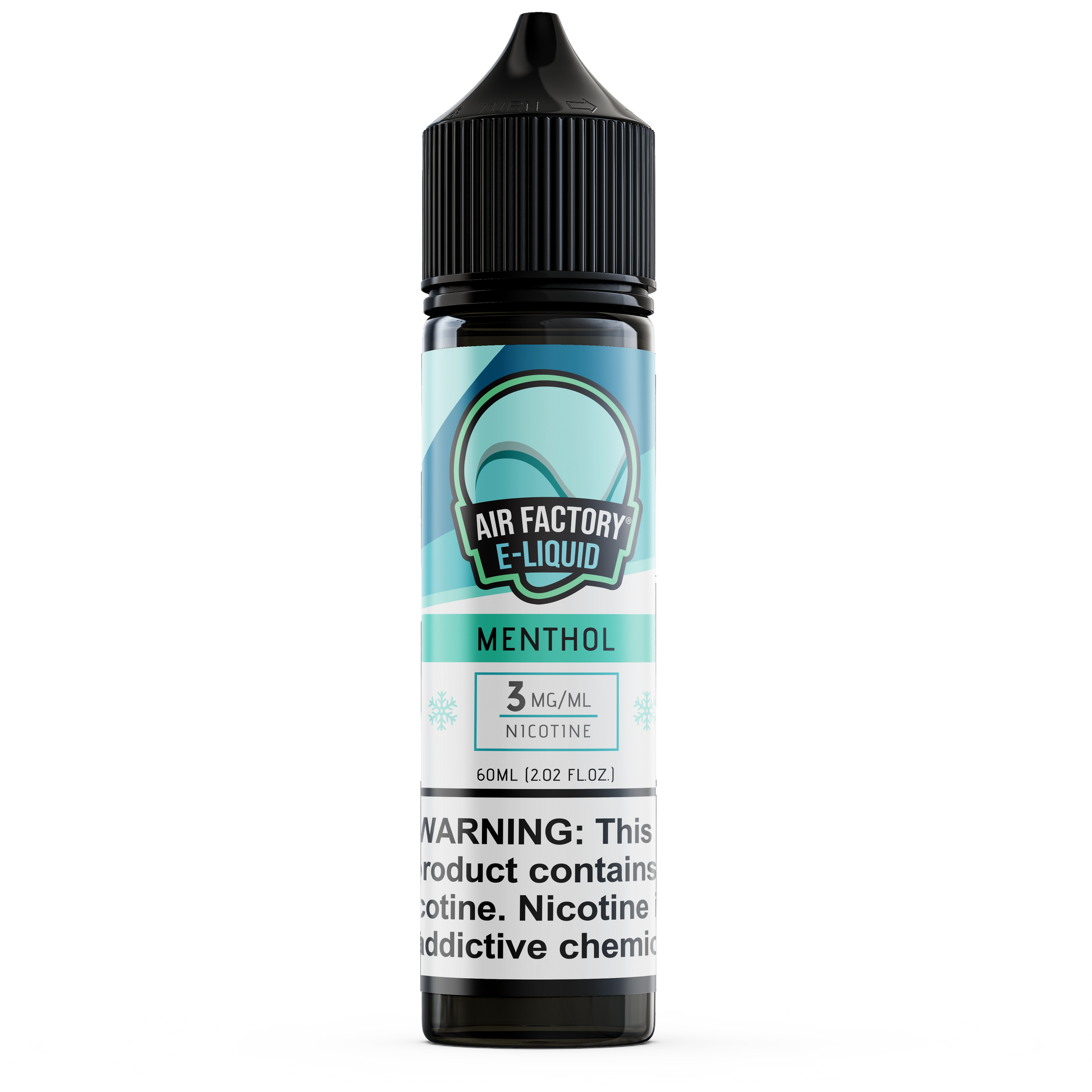 Menthol by Air Factory E-Liquid 60ml bottle