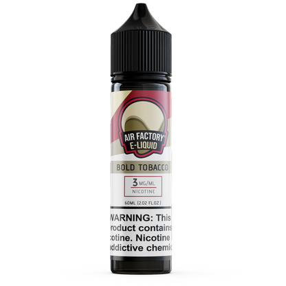 Bold Tobacco by Air Factory E-Liquid 60ml