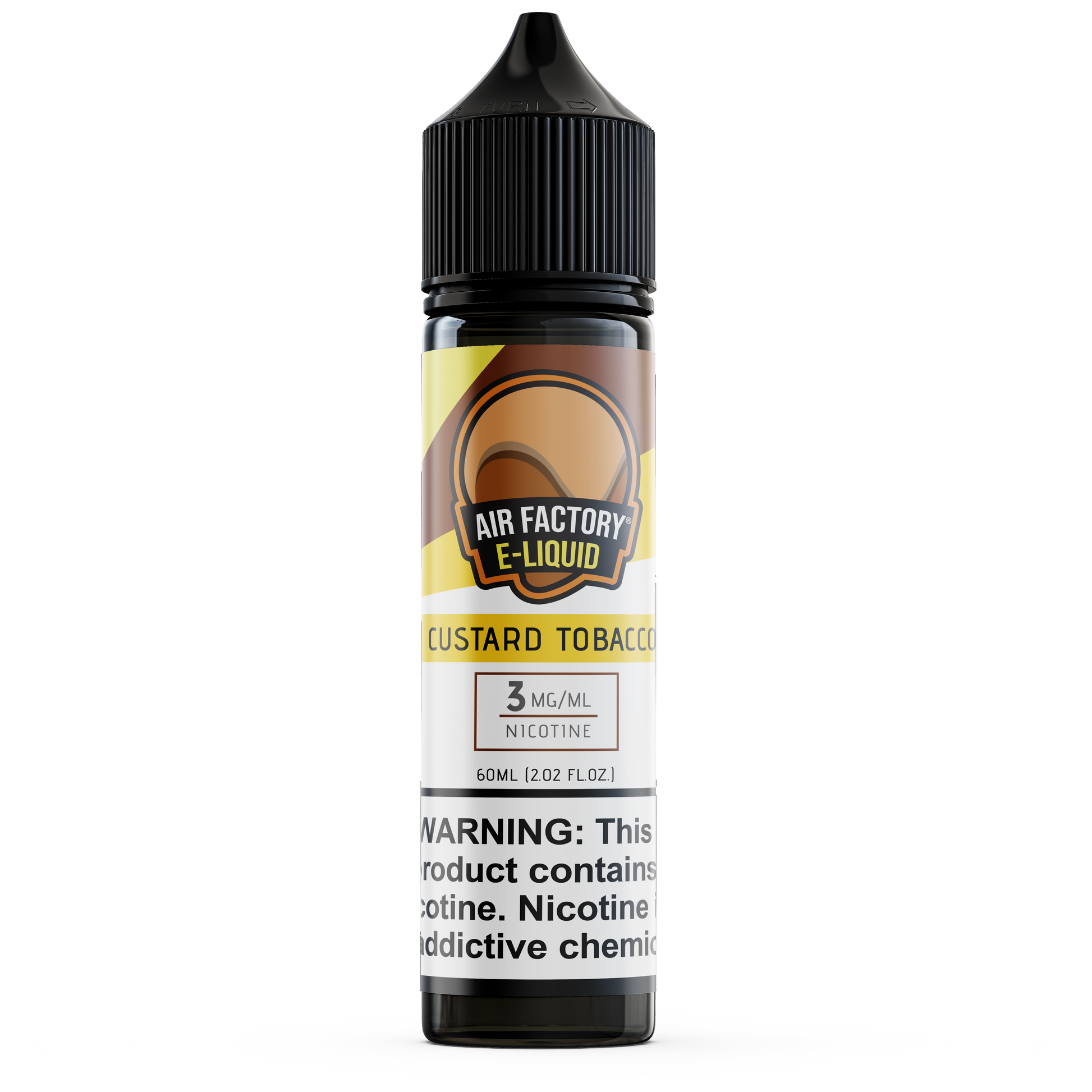 Custard Tobacco by Air Factory E-Liquid 60ml bottle