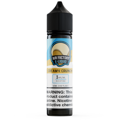 Creamy Crunch by Air Factory E-Liquid 60ml bottle