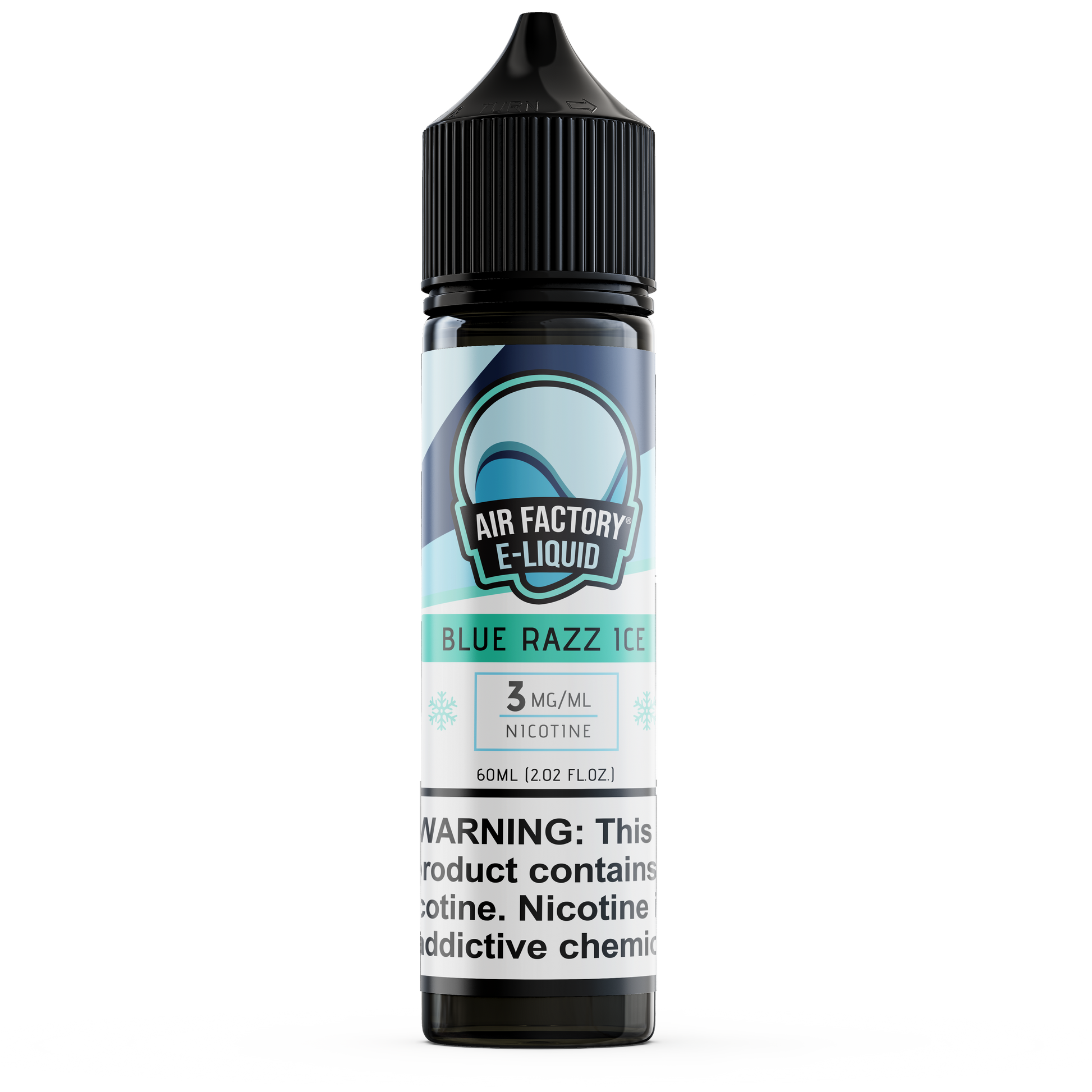 Blue Razz Ice by Air Factory E-Liquid 60ml bottle