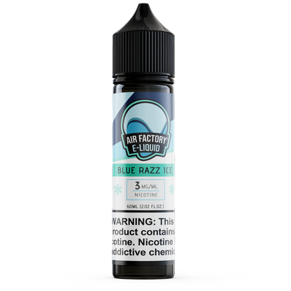 Blue Razz Ice by Air Factory E-Liquid 60ml bottle