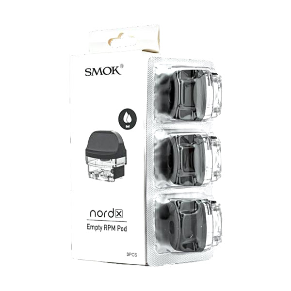 SMOK Nord X Replacement Pods (3-Pack) rpm with packaging