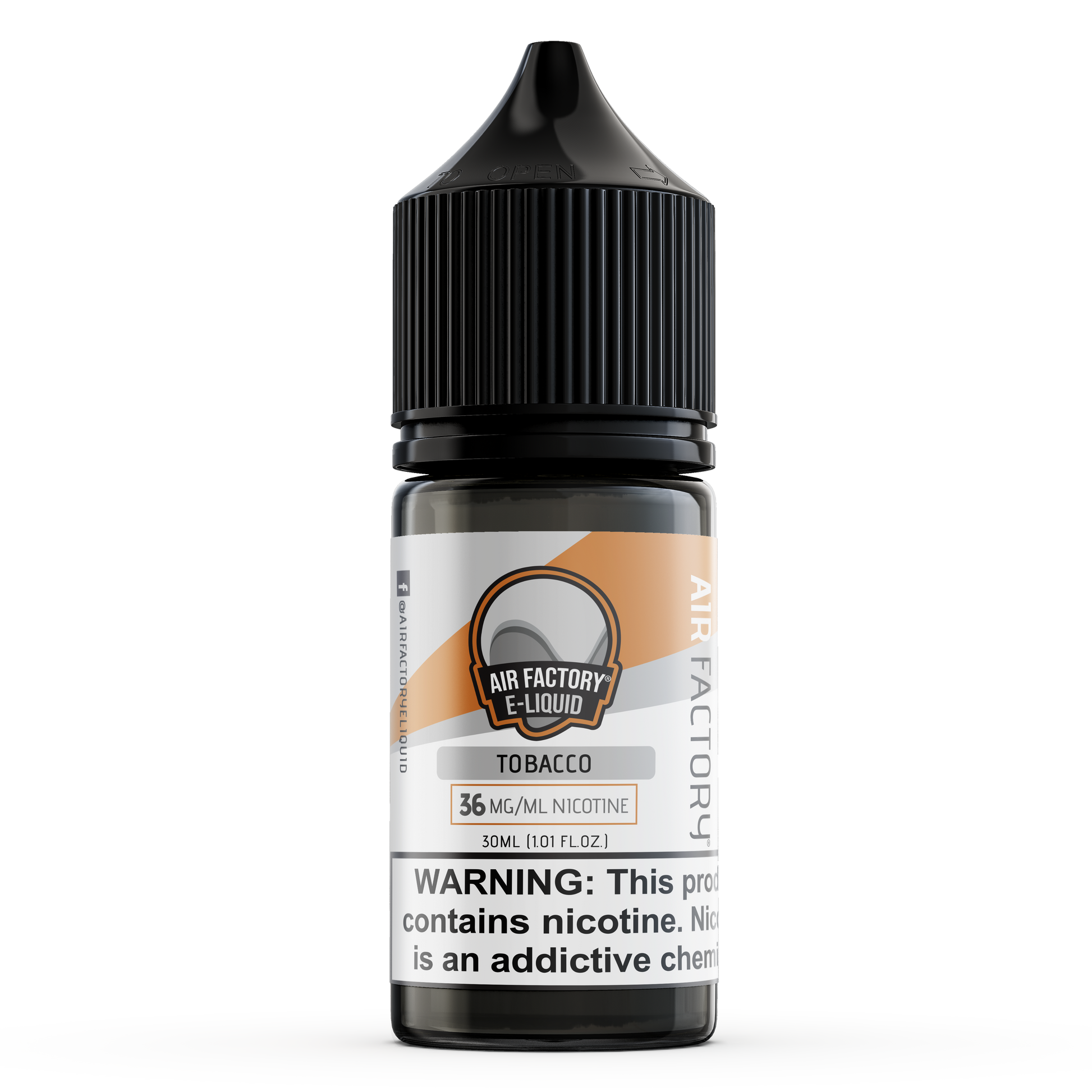 Tobacco by Air Factory Salt eJuice 30mL bottle