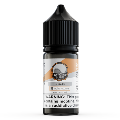 Tobacco by Air Factory Salt eJuice 30mL bottle