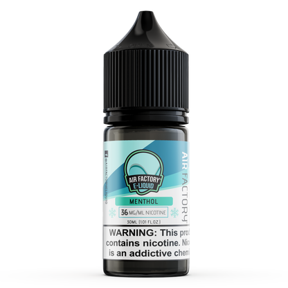 Menthol by Air Factory Salt eJuice 30mL bottle