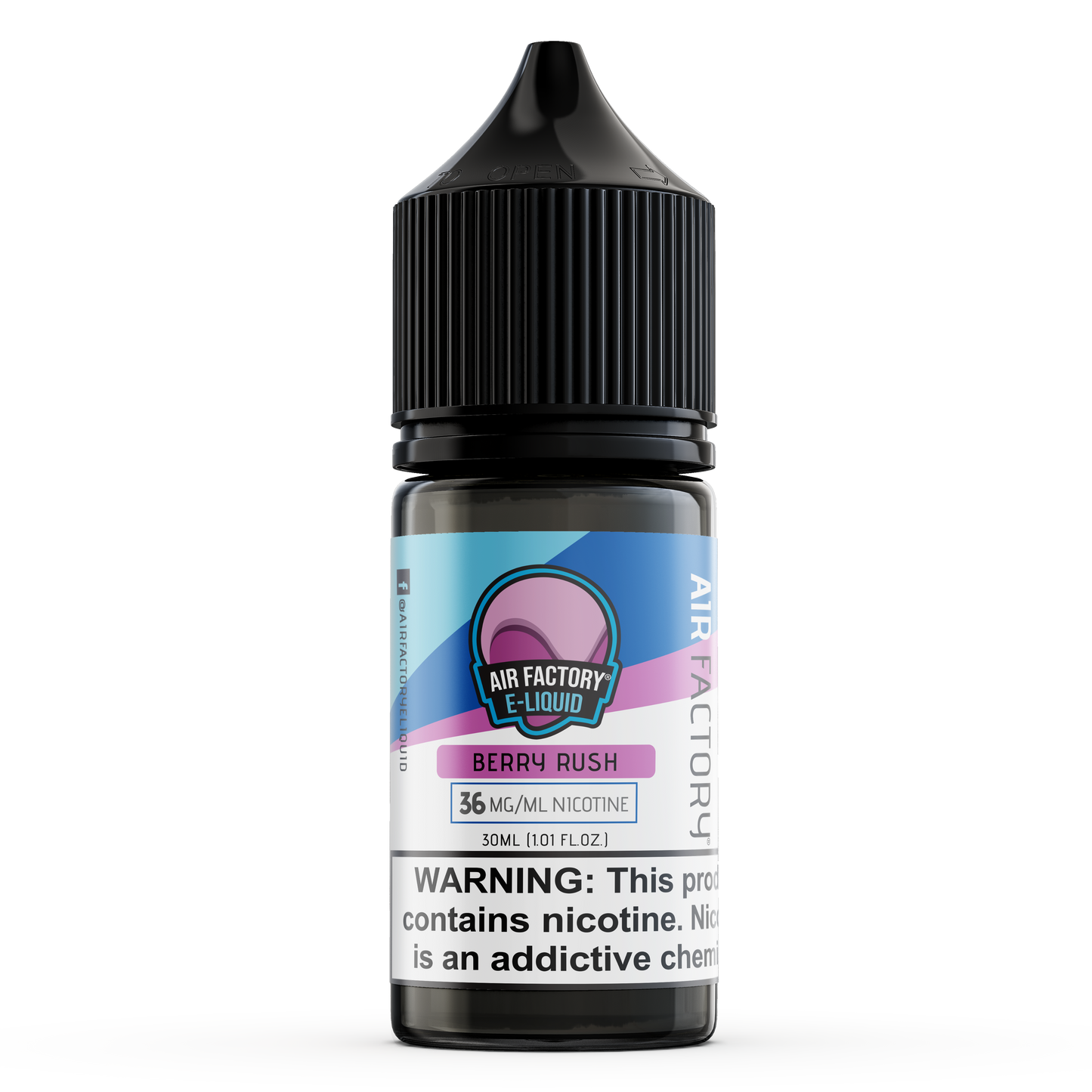 Berry Rush by Air Factory Salt eJuice 30mL bottle