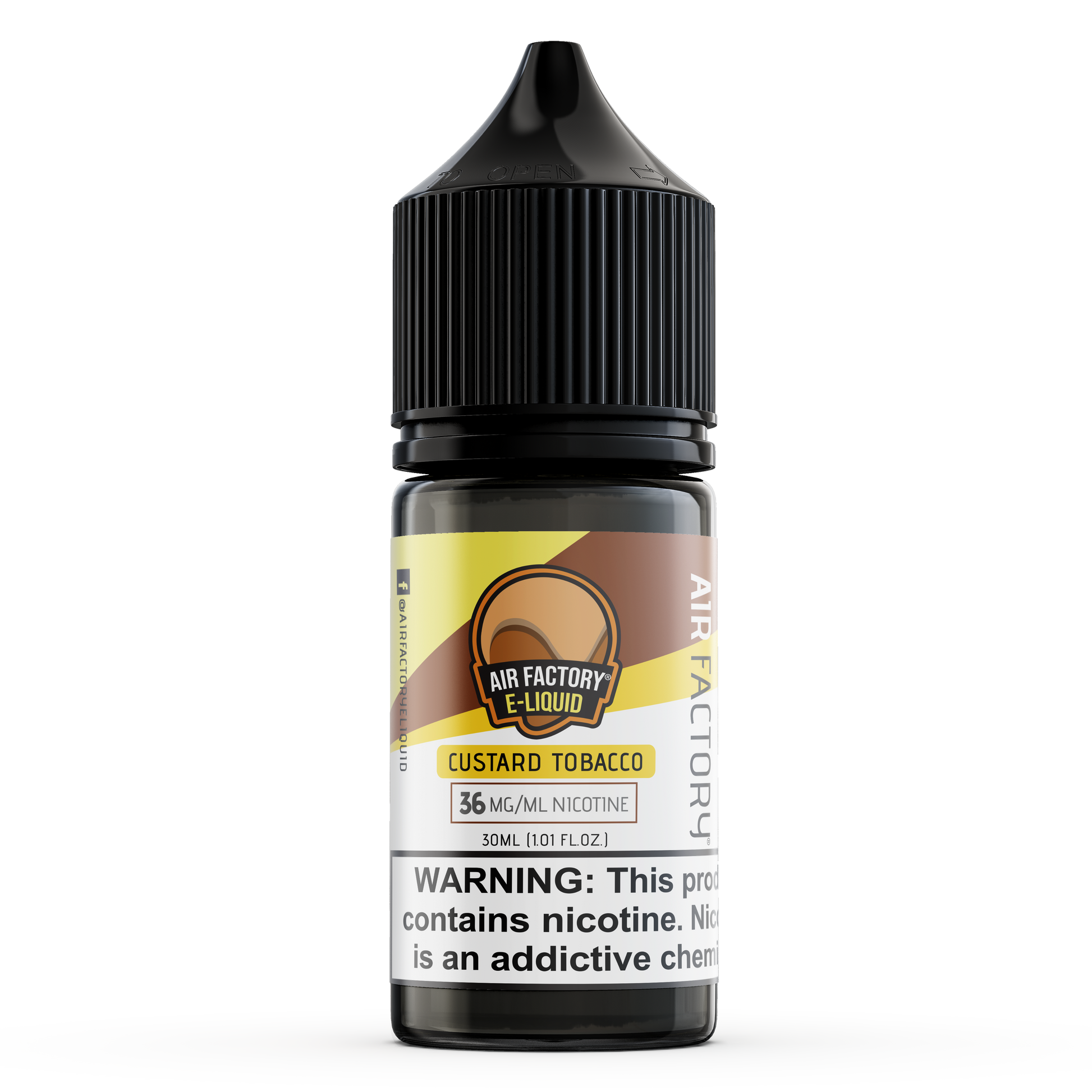 Custard Tobacco by Air Factory Salt eJuice 30mL bottle