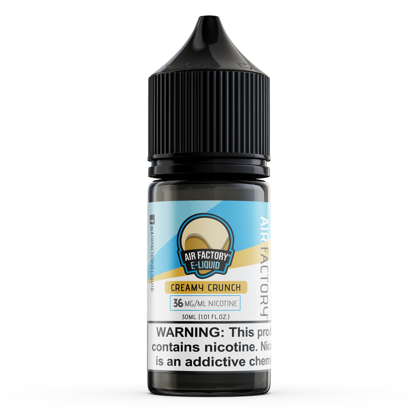 Creamy Crunch by Air Factory Salt eJuice 30mL bottle