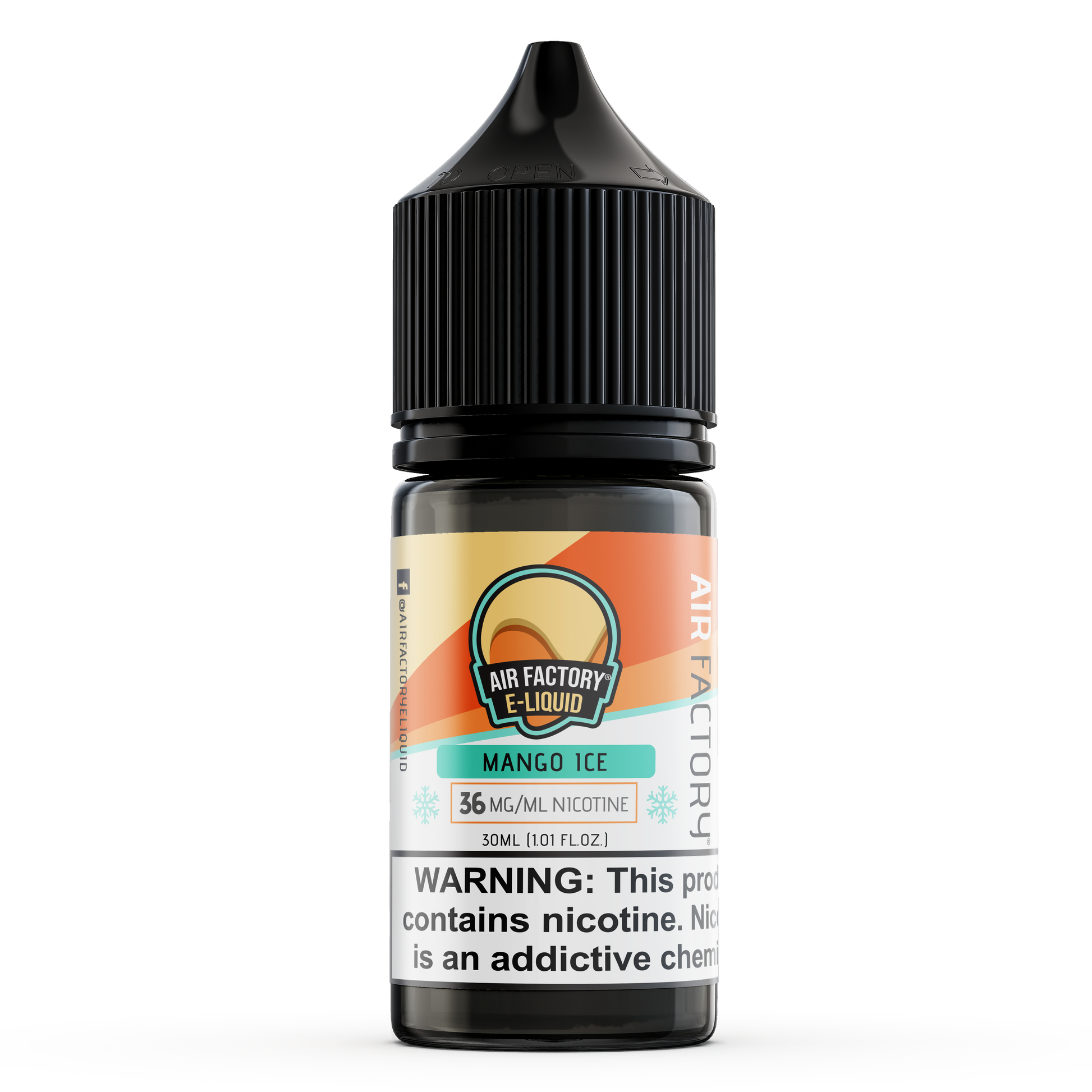 Mango Ice by Air Factory Salt eJuice 30mL bottle