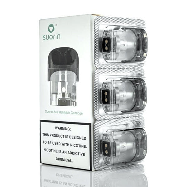 Suorin Ace Replacement Pods (3-Pack) with Packaging