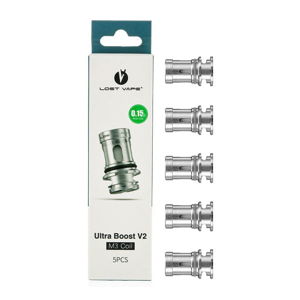Lost Vape Ultra Boost Coils (5-Pack) m3 with packaging