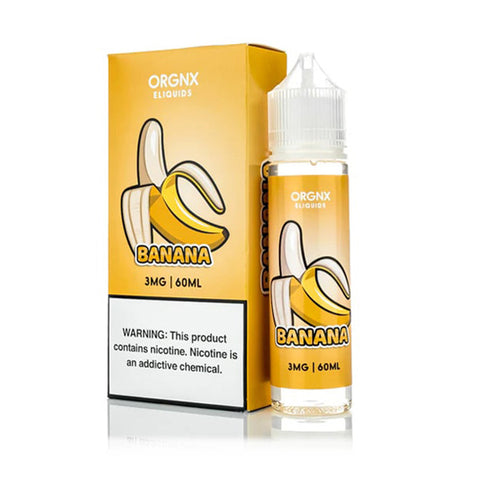 Banana by ORGNX TFN Series 60mL with packaging