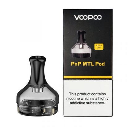 VooPoo PnP Pods (2-Pack) (For Drag X/Drag S/PnP Pod Tank) Mtl with Packaging
