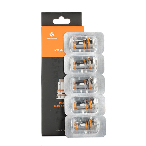 Geekvape P Series Coil | 5-Pack 0.4ohm with packaging