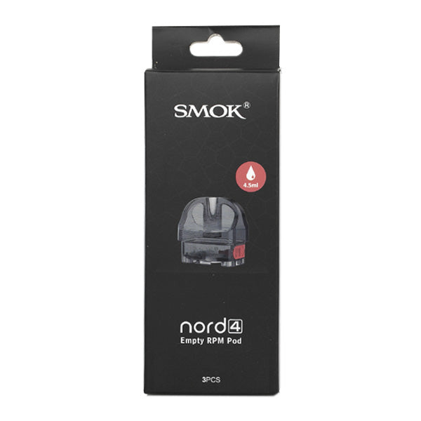 SMOK Nord 4 Replacement Pods | 3-Pack RPM Pod with Packaging
