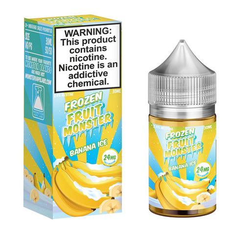 Banana Ice By Frozen Fruit Monster Salts Series 30mL with packaging